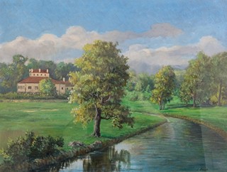 Josef Holub (1870 - 1957) - V zámeckém parku