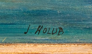 Josef Holub (1870 - 1957) - V zámeckém parku