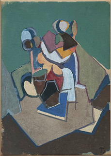 Josef Tockstein (1912 - 1992) - Abstraktní zátiší