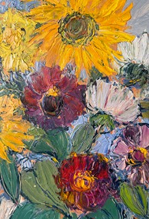 František Max (1895 – 1969) - Kytice se slunečnicemi