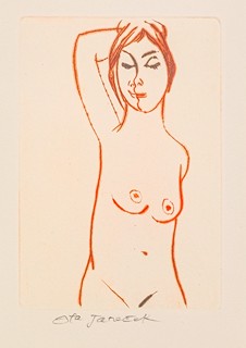 Ota Janeček (1919 – 1996) - Dívčí akt