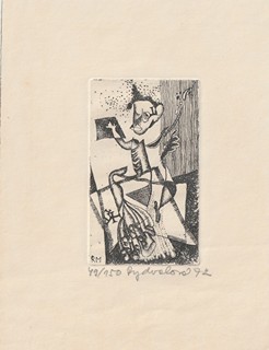 Magda Zapletalová Rydvalová (1940 – 1994) - Surrealistická kompozice