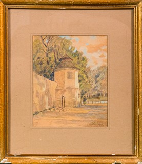 Jan Honsa (1876–1937) - Podzim v parku