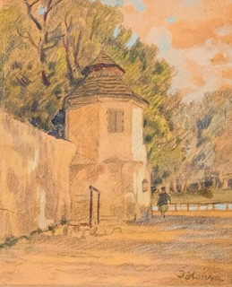 Jan Honsa (1876–1937) - Podzim v parku
