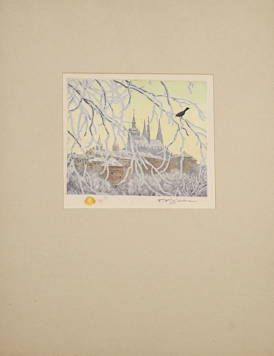 Tavík František Šimon (1877 - 1942) - Zimní nálada