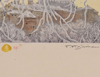 Tavík František Šimon (1877 - 1942) - Zimní nálada