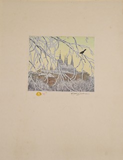 Tavík František Šimon (1877 - 1942) - Zimní nálada