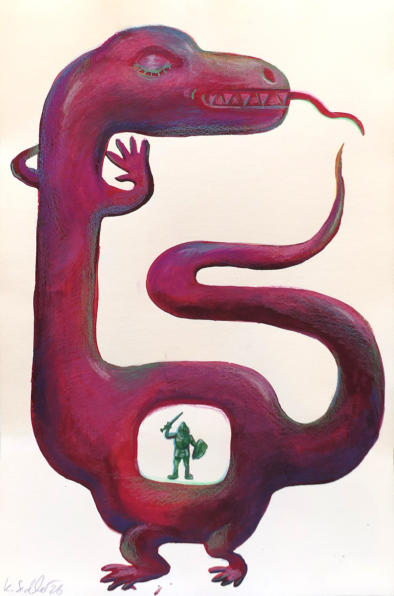 Klára Sedlo (1993-) - Drak II.