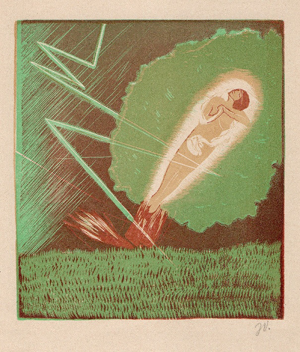Josef Váchal (1884-1969) - Astrální bouře