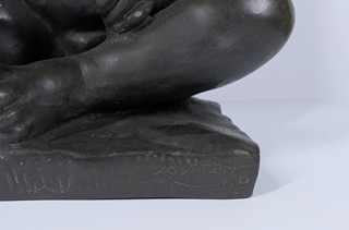 Emanuel Kodet (1880-1955) - Sedící batole