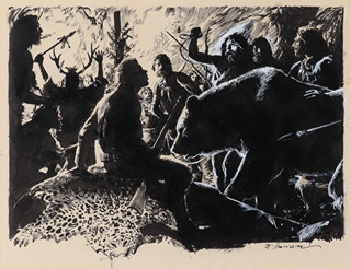 Zdeněk Burian (1905-1981) - Lovci medvědů
