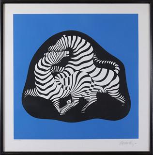 Victor Vasarely (1906-1997) - Zebry