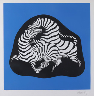 Victor Vasarely (1906-1997) - Zebry