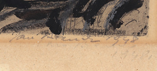 Jan Bauch (1898-1995) - Akt