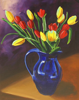Eliška Astlová (2000-) - Tulipány