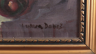 Ludva Dobeš (1914-1979) - Kytice ve džbánu