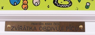 František Ringo Čech (1943) - Zvířátka obdivují píču