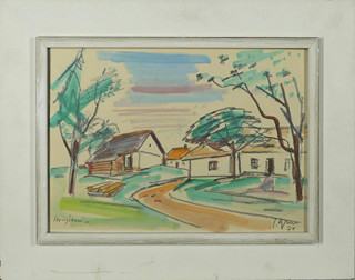 Jaroslav Grus (1891-1983) - Cesta na vesnici