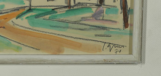Jaroslav Grus (1891-1983) - Cesta na vesnici