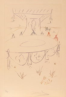 Salvador Dalí (1904-1989) - La Quete du Graal
