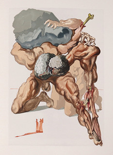 Salvador Dalí (1904-1989) - Dante Alighieri Božská komedie