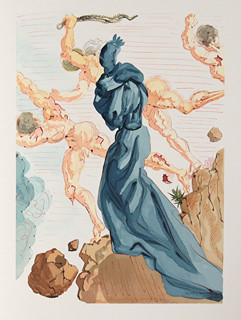 Salvador Dalí (1904-1989) - Dante Alighieri Božská komedie