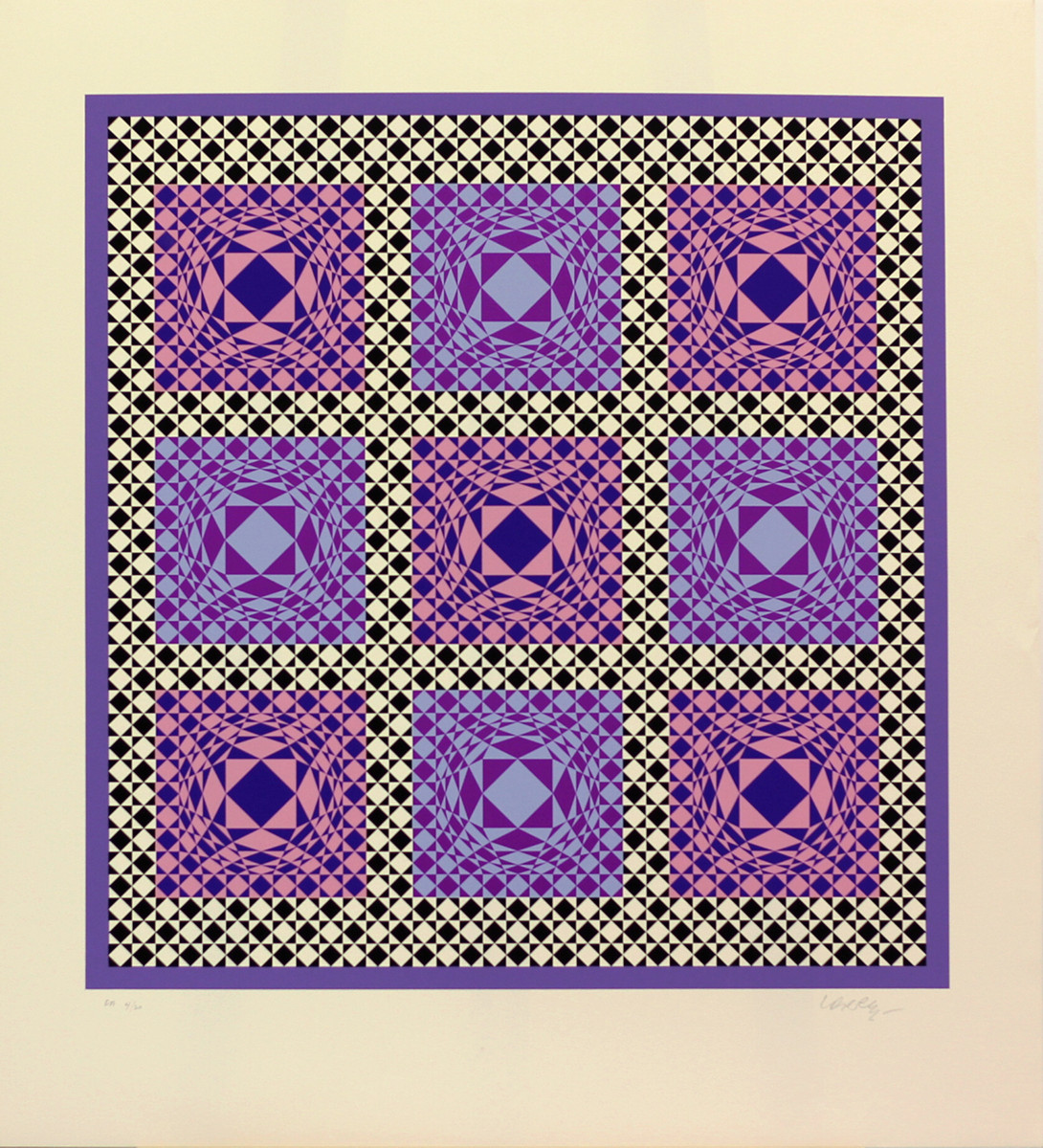 Victor Vasarely (1906-1997) - Jalons VI.