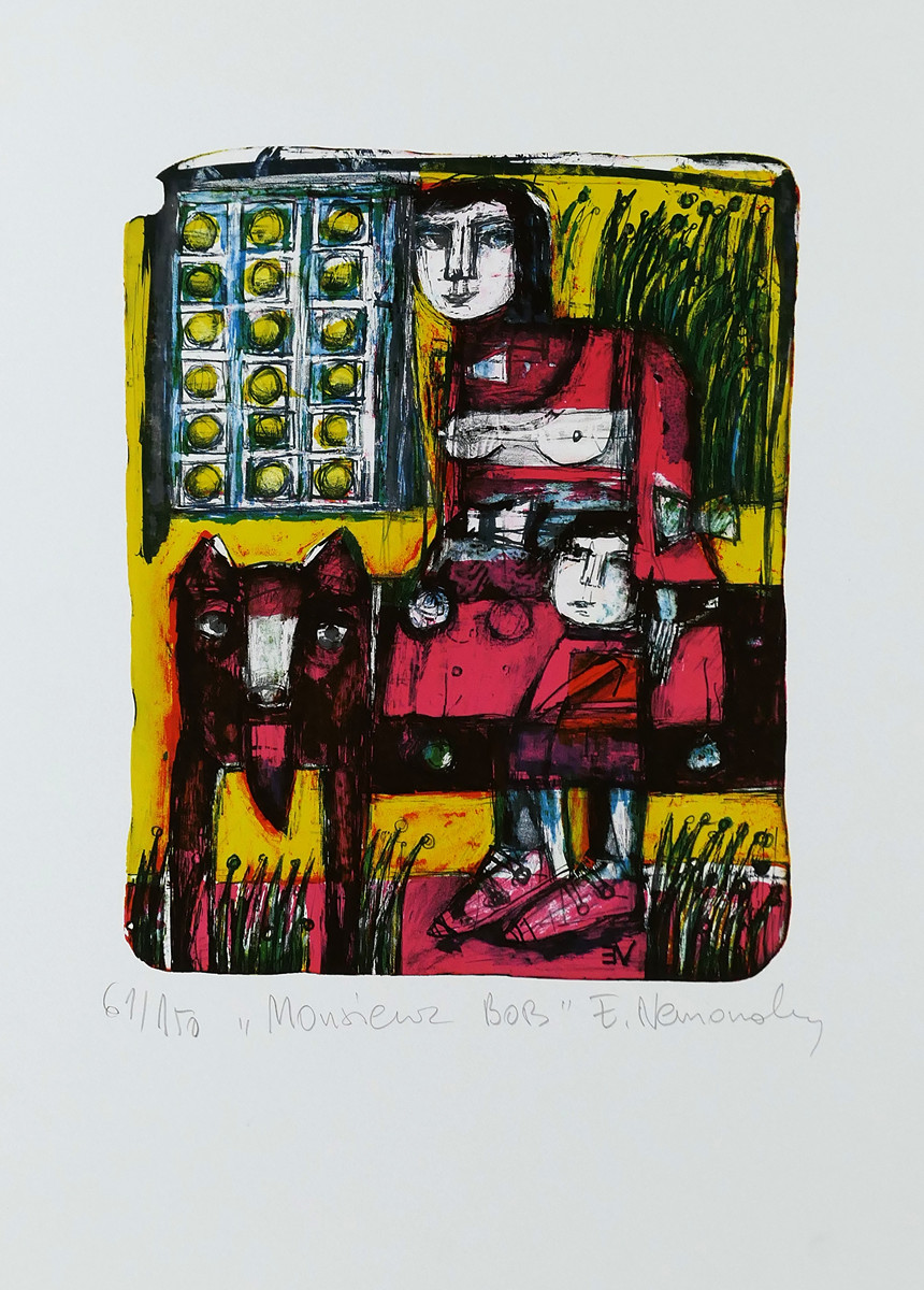 Ewa Nemoudry (1960-) - Monssieur Bob