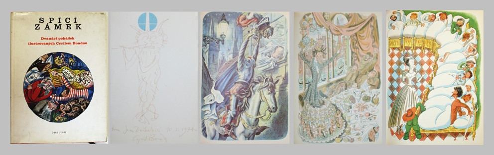 Cyril Bouda (1901-1984) - Vladislav Stanovský - Spící zámek