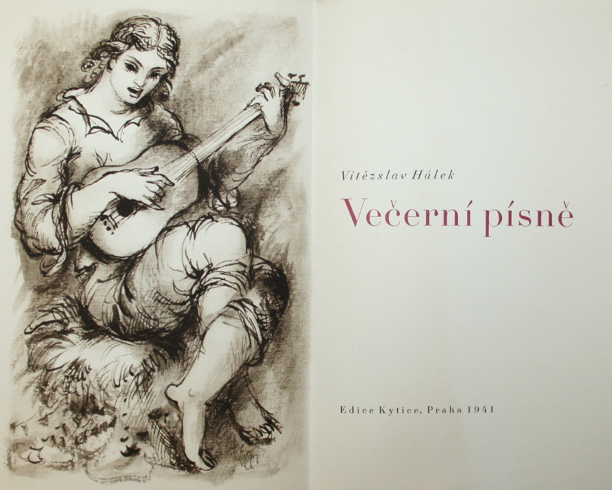 Antonín Procházka (1882-1945) - Vítězslav Hálek - Večerní písně