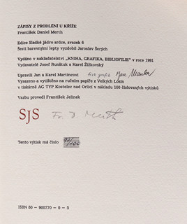 Jaroslav Šerých (1928-2014) - Zápisy z prodléní u kříže