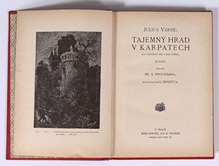 Léon Benett (-) - Jules Verne Tajemný hrad v Karpatech