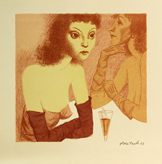František Ketzek (1906-1978) - Soubor 6 litografií