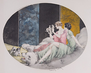 Louis Icart (1888-1950) - Štěňata