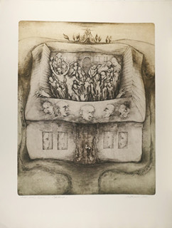 Bohunka Waageová (1948-) - Dům I. - Blázinec