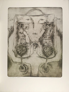 Bohunka Waageová (1948-) - Dům II. - Strom