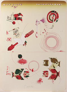 Květa Pacovská (1928-) - Hostina