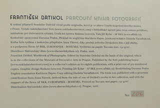 František Drtikol (1883-1961) - František Drtikol: Pracovní kniha fotografií