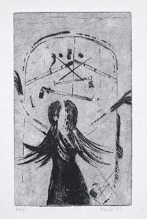 Jaroslav Klápště (1923-1999) - Jaroslav Seifert: Pražský triptych