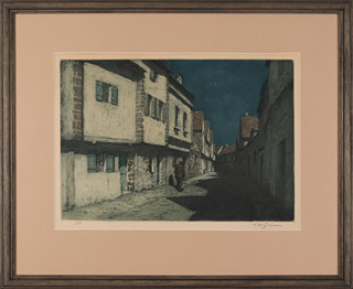 František Tavík Šimon (1877-1942) - Nokturno v Auray