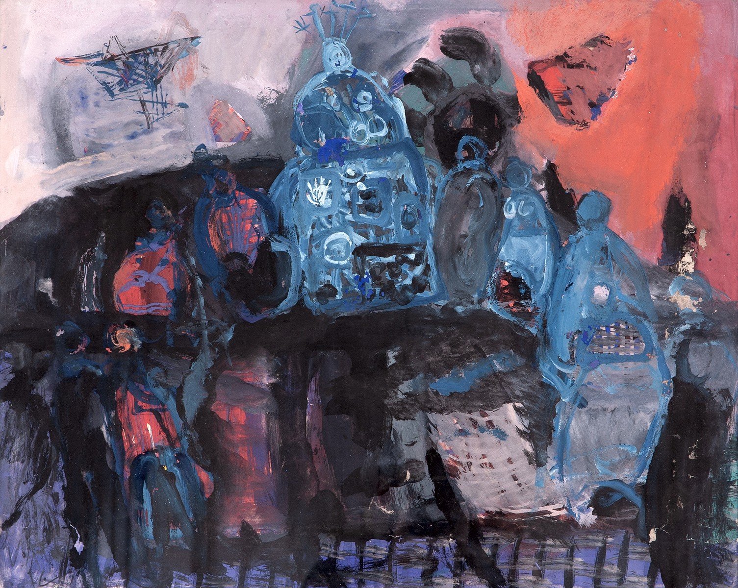 Karel Valter (1909 - 2006) - Astrální secance (zasedání času)