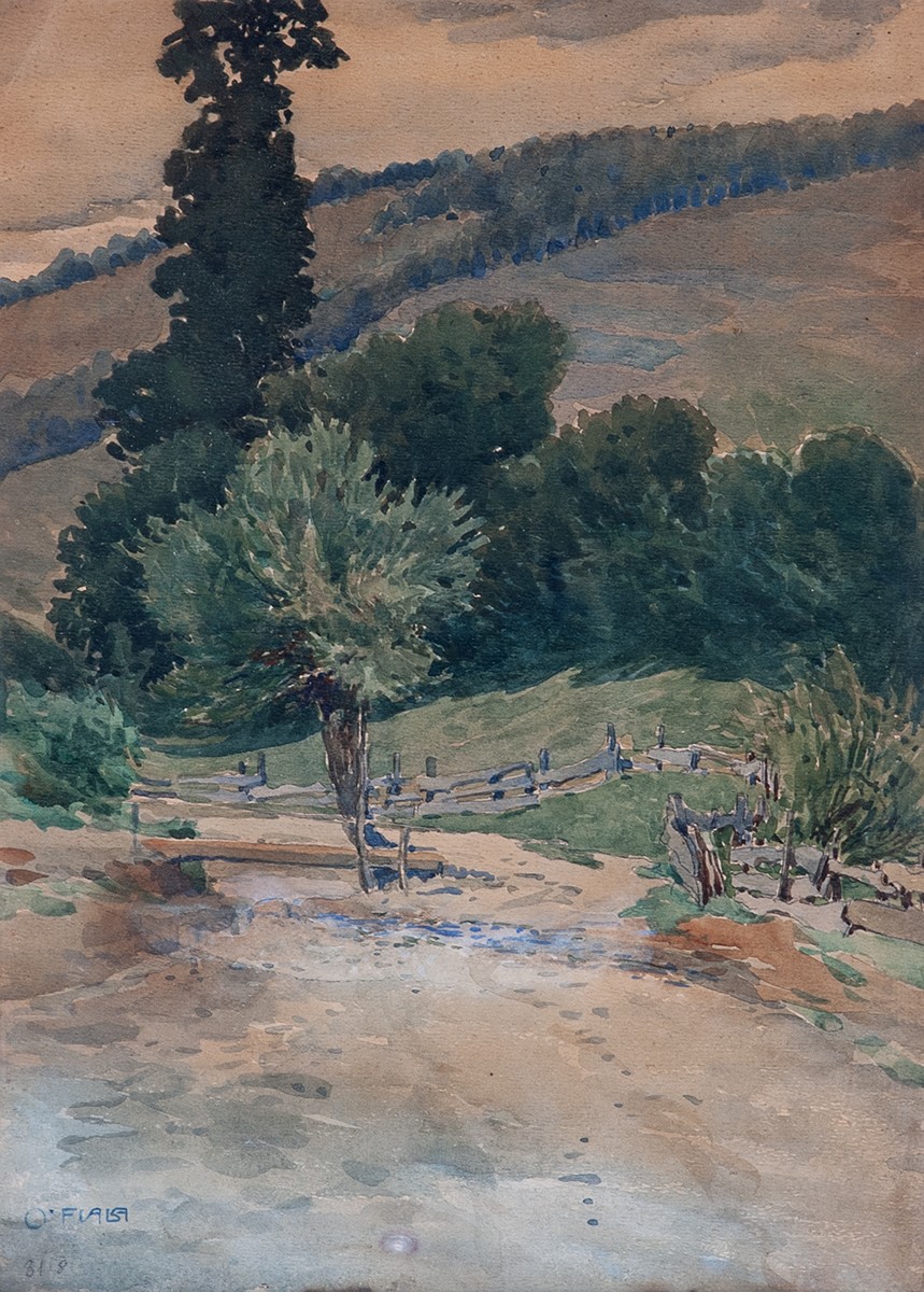 Oskar Fiala (1860 - 1918) - Krajina