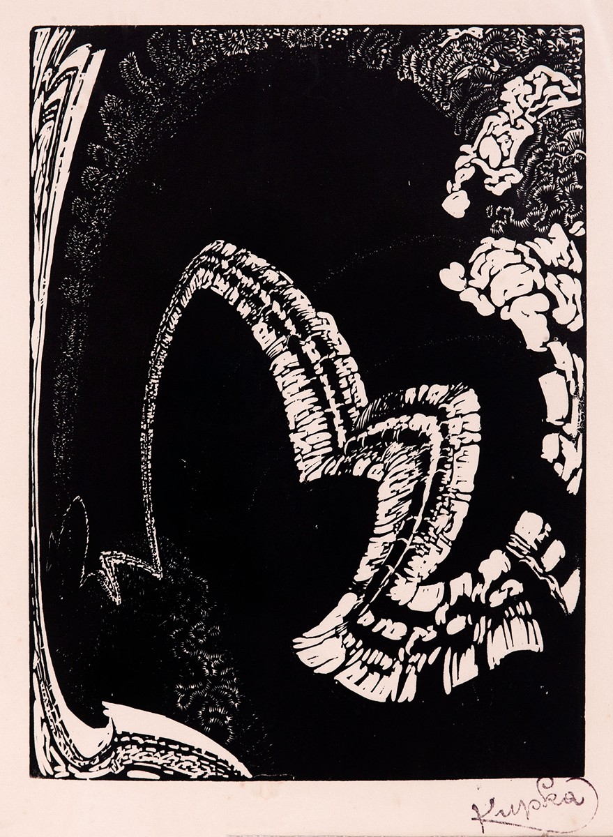 František Kupka (1871 - 1957) - Čtyři příběhy černé a bílé