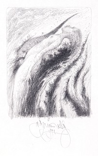 Albín Brunovský (1935 - 1997) - Pribeh letnej lásky (Ex libris Jos Van Waterschoot)