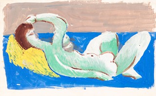 Josef Tockstein (1912 - 1996) -  Ležící akt