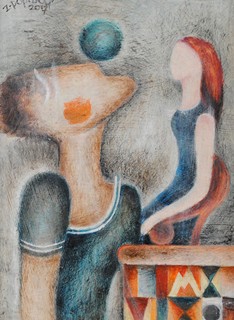 Zuzana Oberthorová - Popelková(1949) -  Balanc