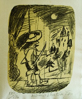 Kamil Lhoták (1912 - 1990) - Mušketýr