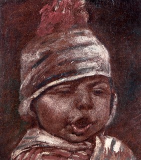 Ludvík Kuba (1863 - 1956) - Malé děcko