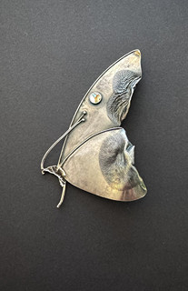 Large Silver Butterfly