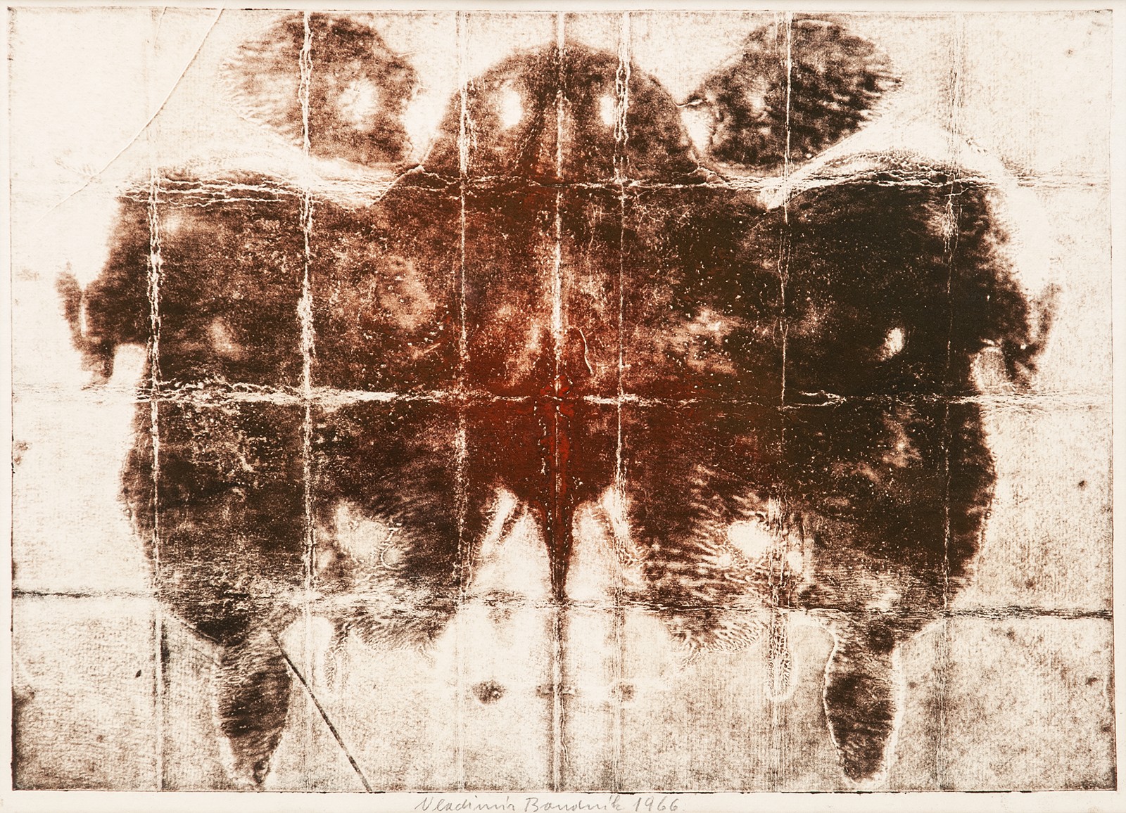 Vladimír Boudník (1924 - 1968) - Rorschachův test